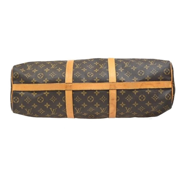 LOUIS VUITTON Flanerie 50 Shoulder Bag Monogram Leather Brown - Picture 5 of 16